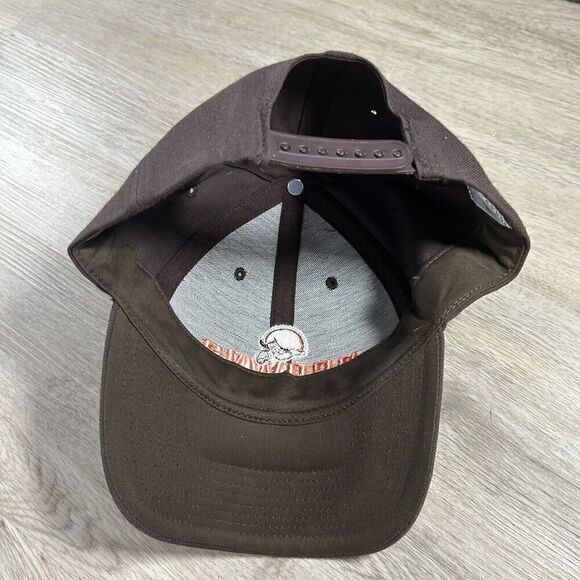 Vintage Cleveland Browns Hat‎ Snapback NFL Football Twins Enterprise Brown Cap - Picture 3 of 9
